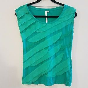 Lauren Conrad Green Tank Top